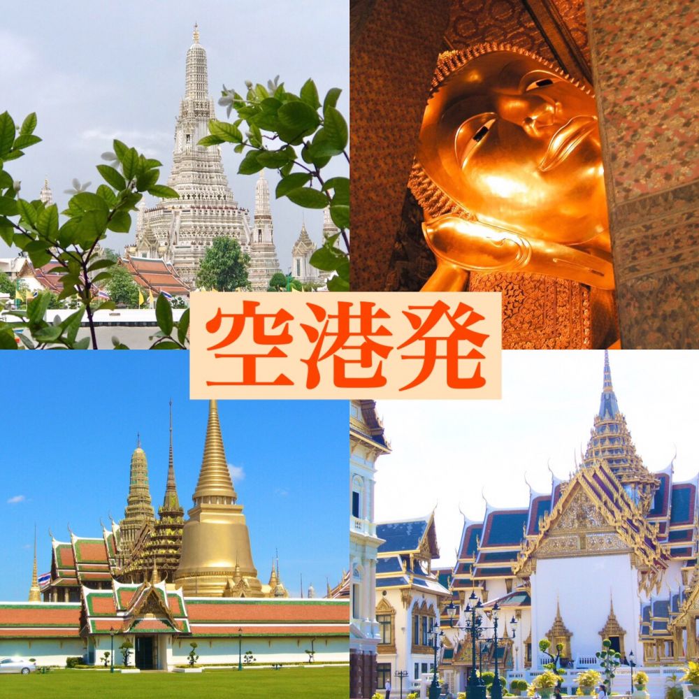 【バンコク/スワンナプーム空港発】バンコク市内観光 ビュッフェ昼食付き！ 1