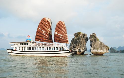 【ハノイ発】日帰りで行く世界遺産！ハロン湾3時間クルーズ（往復高速利用） 5