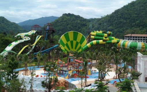 《タイ語ドライバー送迎付き》スプラッシュワールド！＠シニカルワールド カオヤイ (バンコク発) 8