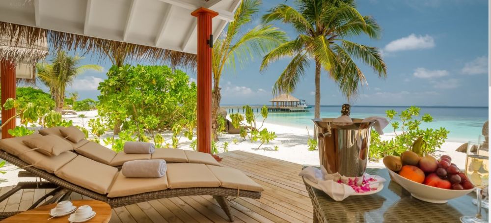 【バンコク発/モルディブ/国内線 or 水上飛行機】バンコクエアウェイズで行く クダフシ リゾート＆スパ  ご宿泊 4