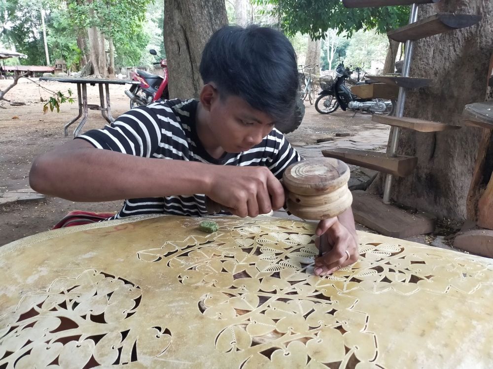 限定企画！見て、学んで、オンライン体験！(伝統芸能スバエク 影絵人形作り体験) 2