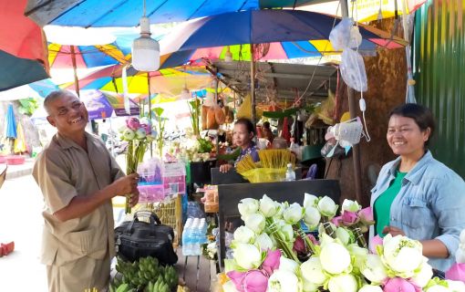 シェムリアップ市内半日観光 アンコールアイとプレアンチェー・プレアンチョム（午前・午後発） 2