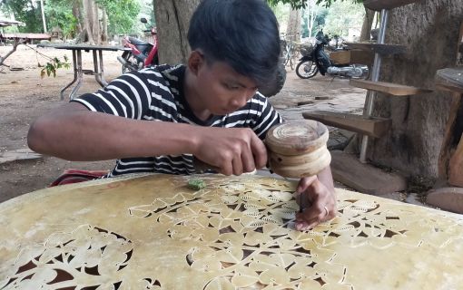 限定企画！見て、学んで、オンライン体験！(伝統芸能スバエク 影絵人形作り体験) 2