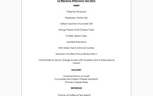 【店内飲食禁止の今！テイクアウトも可能】フレンチアフタヌーンティークーポン@ソフィテルスクンビット！（バンコク）  5