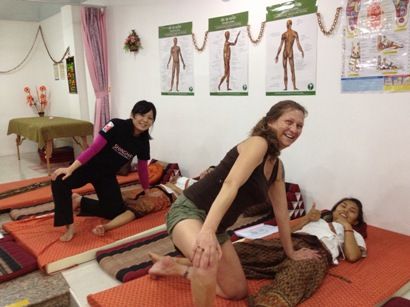 TTC  SPA  (タイ古式マッサージ体験教室,  バンコク) 2