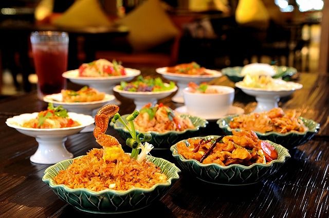 エラワンティールーム＠グランド・ハイアット・エラワン・バンコク（アフタヌーンティー，タイ料理夕食） 6