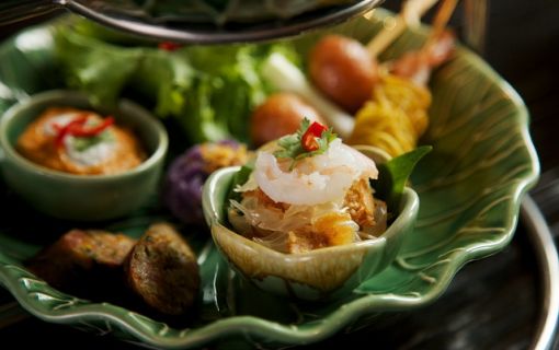 エラワンティールーム＠グランド・ハイアット・エラワン・バンコク（アフタヌーンティー，タイ料理夕食） 2