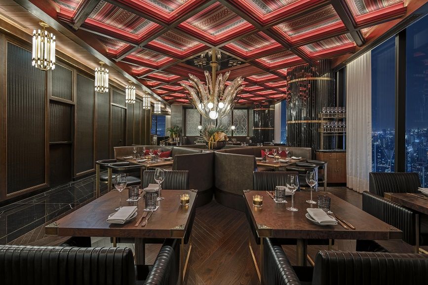 【絶景】3コースランチ『BULL & BEAR』@ウォルドーフアストリアバンコク（バンコク） 2