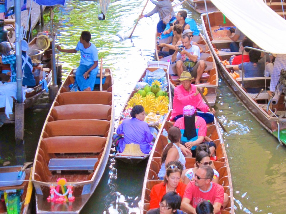 【バンコク/スワンナプーム空港発】ビュッフェ昼食付き！ダムヌンサドゥアク水上マーケット 4